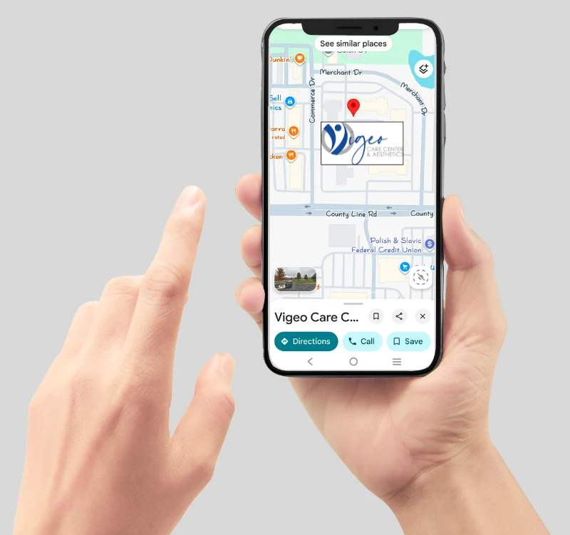 Get Directions to Vigeo Care Center & Aesthetics